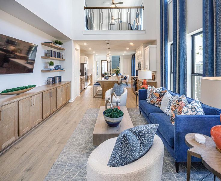 Furnished interior view inside a new home in Indigo, Richmond (Image 12).