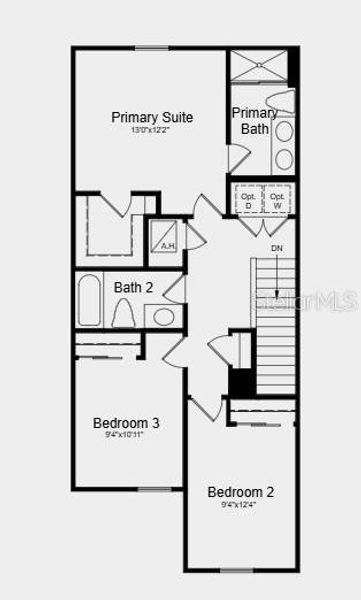 2D floor plan layout of this home in Southloch, Mount Dora, FL (Image 3). 2D floor plan layout of this home in Southloch, Mount Dora, FL (Image 3).
