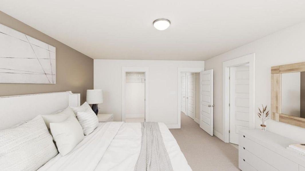Furnished interior view inside a new home in Wendell Falls, Wendell (Image 6).