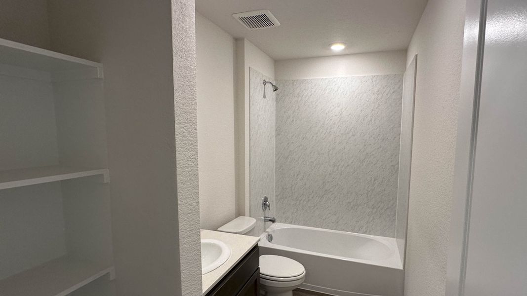 Furnished interior view inside a new home in Cartwright Ranch, Crandall (Image 8). Furnished interior view inside a new home in Cartwright Ranch, Crandall (Image 8).