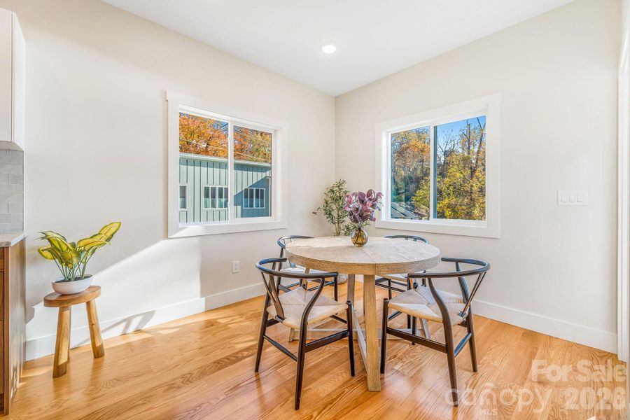 Enjoy Dinner or Coffee in this space