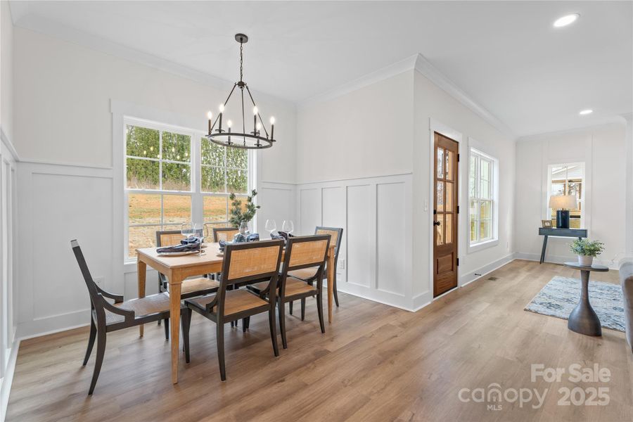 Furnished interior view inside a new home in , Mocksville (Image 12). Furnished interior view inside a new home in , Mocksville (Image 12).