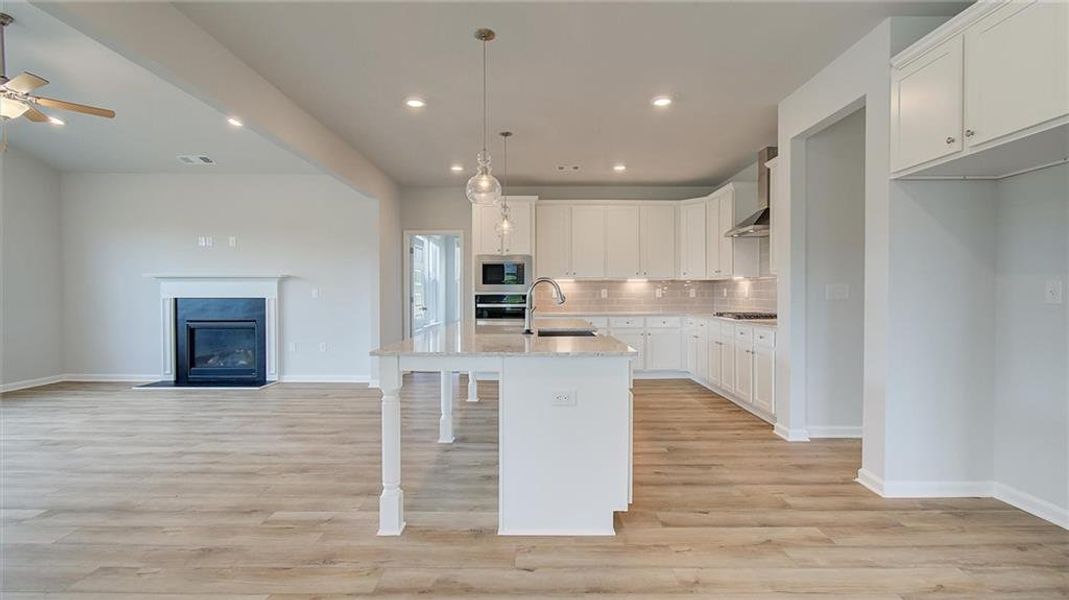Furnished interior view inside a new home in Brighton, Locust Grove (Image 5).