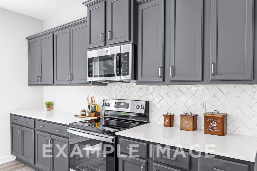 Representative furnished interior of a home built from the The Chestnut by Davidson Homes LLC in Retreat at North Main, Lillington (Image 15).