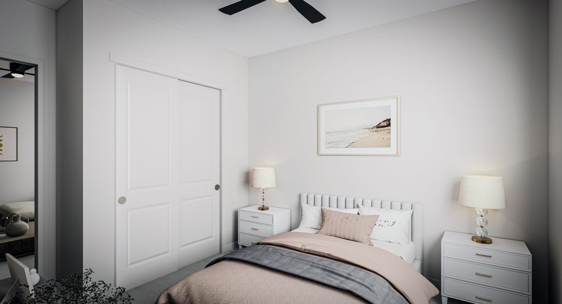 Representative furnished interior of a home built from the Holly Plan 5007 by Tri Pointe Homes in Soleo, San Tan Valley (Image 15). Representative furnished interior of a home built from the Holly Plan 5007 by Tri Pointe Homes in Soleo, San Tan Valley (Image 15).