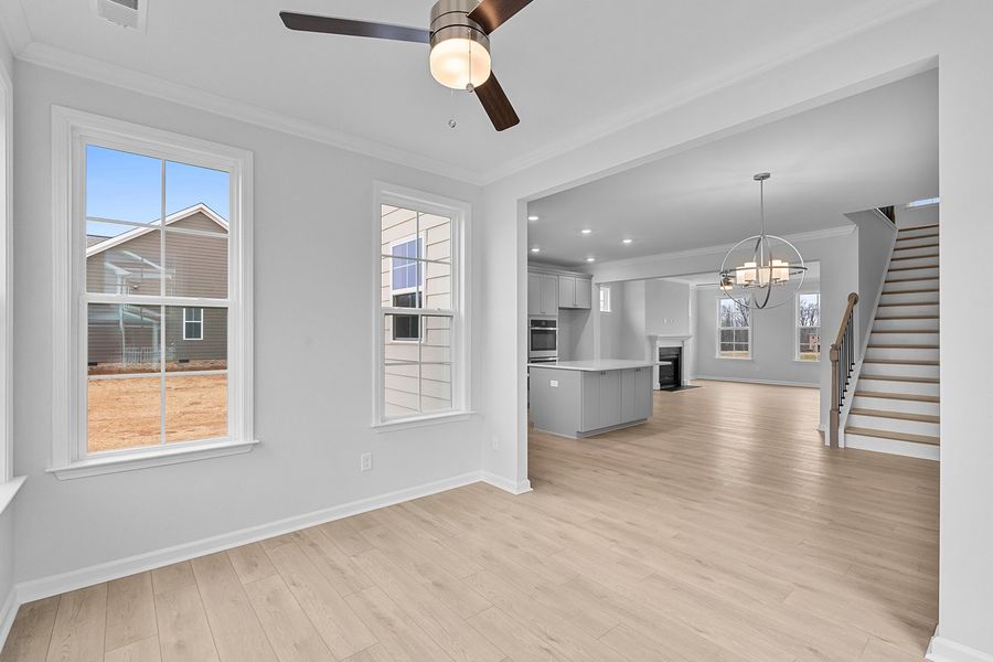 Spacious, unfurnished interior of a new home in Lilah Grove, Summerfield (Image 40). Spacious, unfurnished interior of a new home in Lilah Grove, Summerfield (Image 40).