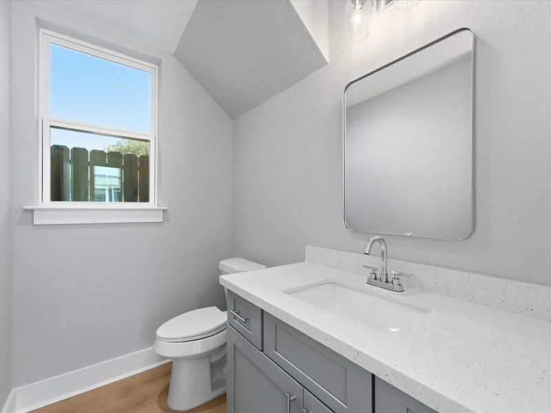 Furnished interior view inside a new home in , Houston (Image 9).