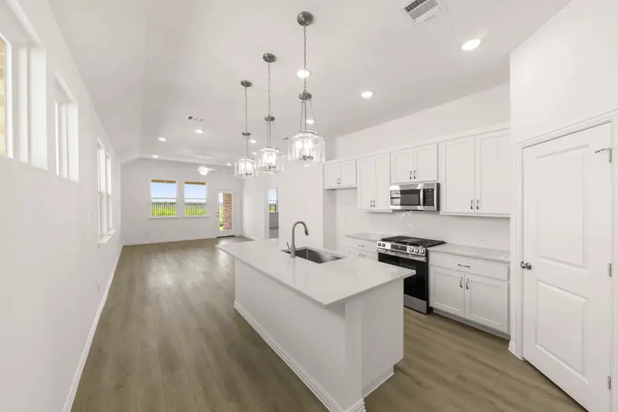 Open Kitchen-Living-Dining Room Representative Photo