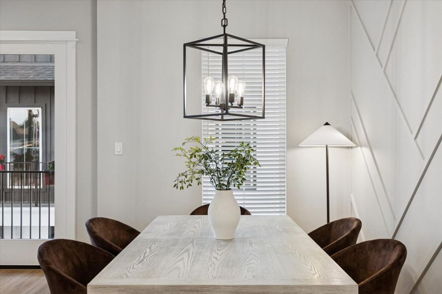 Furnished interior view inside a new home in , Houston (Image 12).