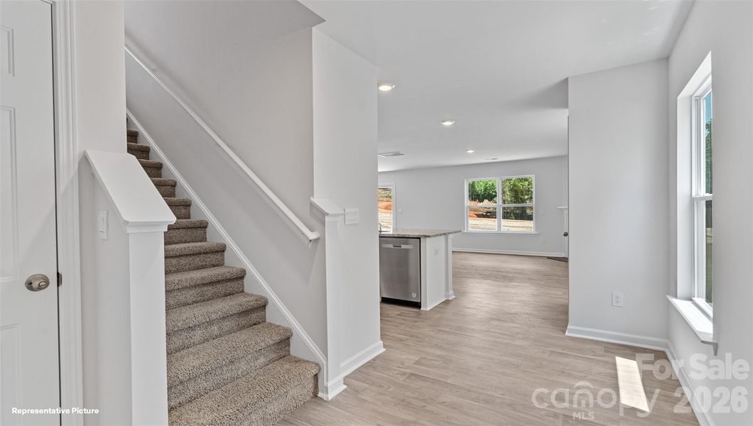Spacious, unfurnished interior of a new home in The Hamptons at Hickory, Hickory (Image 12). Spacious, unfurnished interior of a new home in The Hamptons at Hickory, Hickory (Image 12).