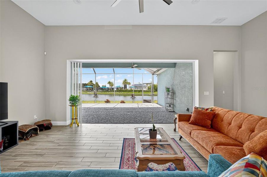 Furnished interior view inside a new home in , Daytona Beach (Image 3).