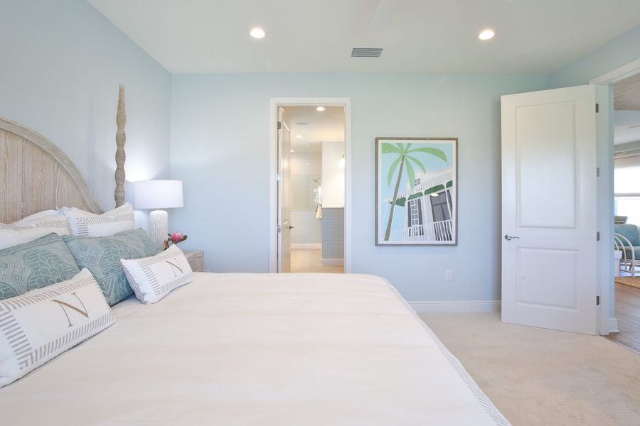 Representative furnished interior of a home built from the Sandcastle 2 by Neal Communities in Palm Grove, Bradenton (Image 10).