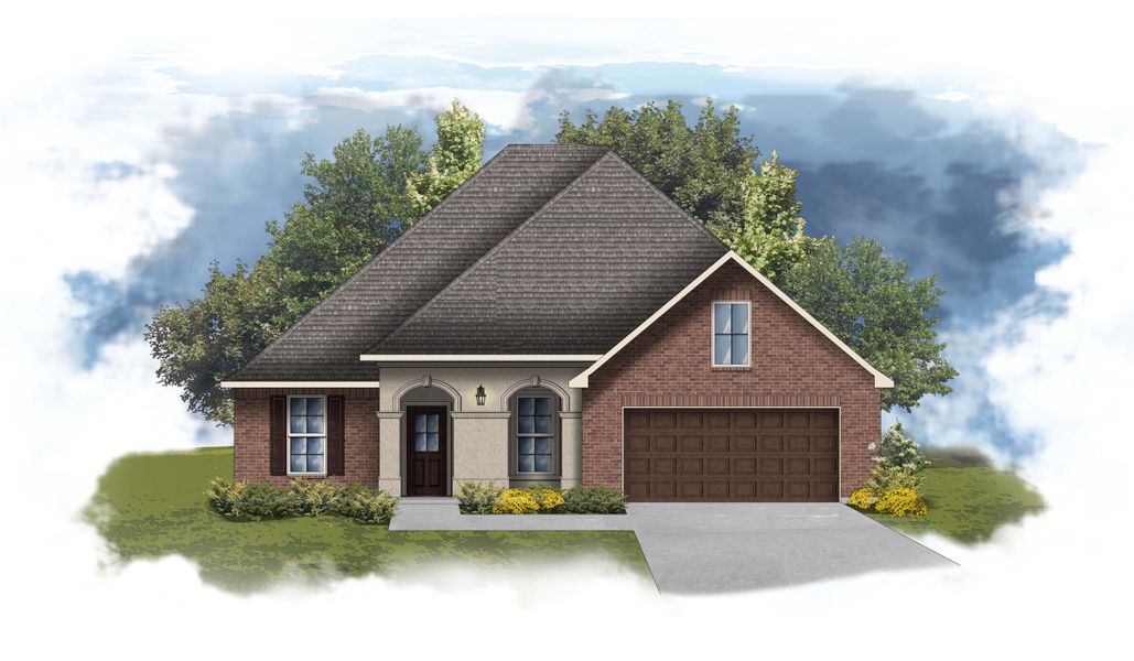 Hickory III A - Floor Plan - DSLD Homes Hickory III A - Floor Plan - DSLD Homes