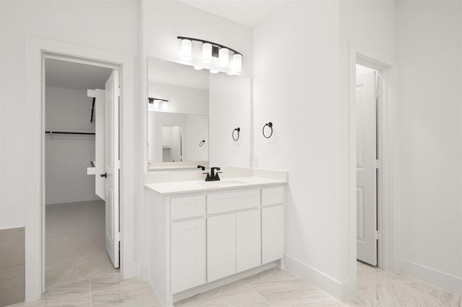 Furnished interior view inside a new home in Llano Springs, Fort Worth (Image 11).