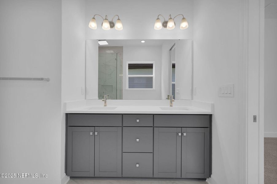 Furnished interior view inside a new home in Reflections at Nocatee, Ponte Vedra (Image 10).