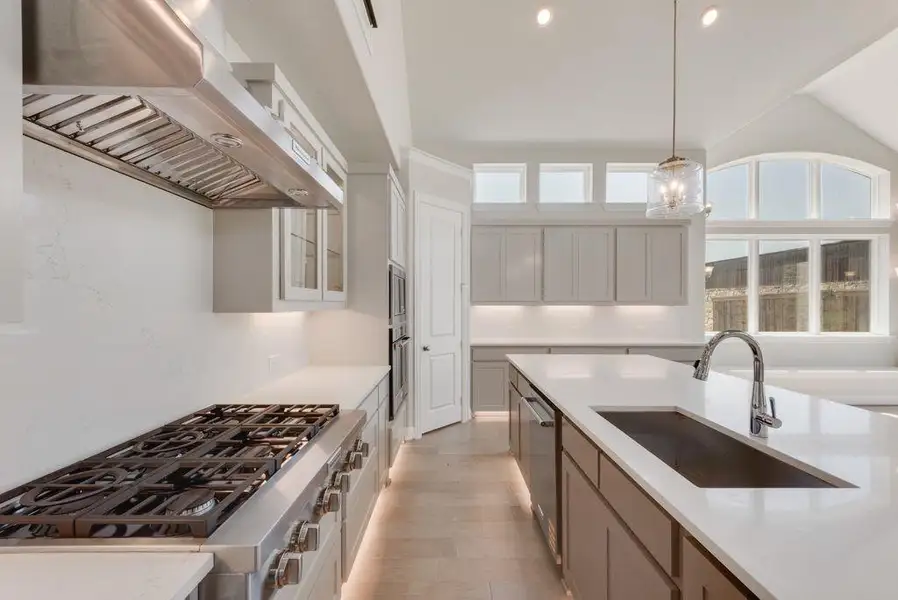 Furnished interior view inside a new home in Wellspring Estates, Celina (Image 5). Furnished interior view inside a new home in Wellspring Estates, Celina (Image 5).