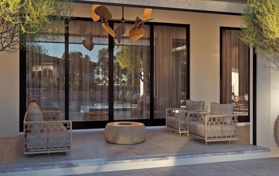 Exterior details and patio area of a home in , Montverde (Image 21). Exterior details and patio area of a home in , Montverde (Image 21).