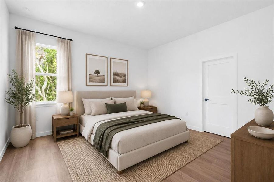 Furnished interior view inside a new home in , Dunnellon (Image 6).
