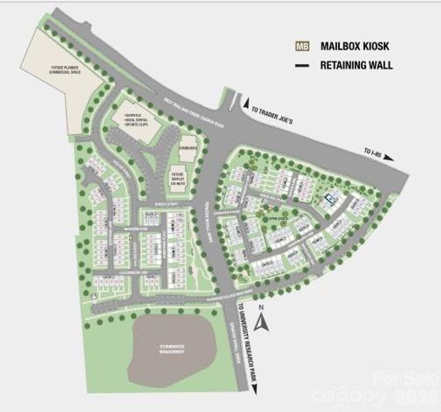 2151 Hawksworth Lane - Senata at Research Park Community Site Map