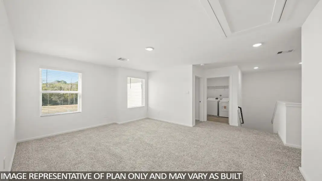 Spacious, unfurnished interior of a new home in Lexington Heights, Willis (Image 17). Spacious, unfurnished interior of a new home in Lexington Heights, Willis (Image 17).
