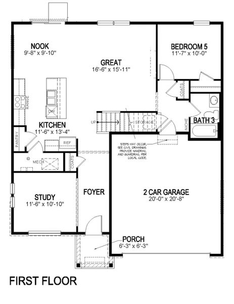 2D floor plan layout of this home in Settlers Crossing, Commerce City, CO (Image 2). 2D floor plan layout of this home in Settlers Crossing, Commerce City, CO (Image 2).