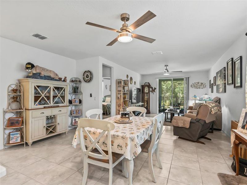 Furnished interior view inside a new home in Fox Pointe at Rivers Edge, Leesburg (Image 11).