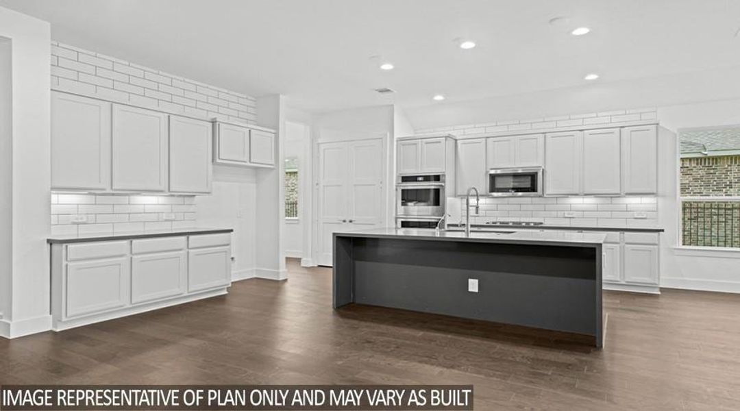Furnished interior view inside a new home in River Ranch Estates, Dayton (Image 4).