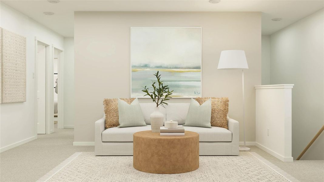 Furnished interior view inside a new home in Elm Creek, Elgin (Image 32).