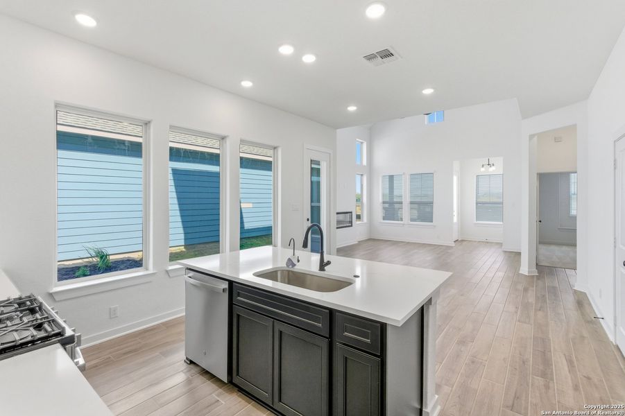 Furnished interior view inside a new home in The Crossvine – Garden Homes, Schertz (Image 13). Furnished interior view inside a new home in The Crossvine – Garden Homes, Schertz (Image 13).