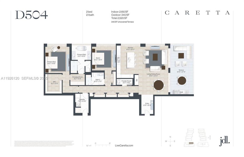 2D floor plan layout of this home in , Juno Beach, FL (Image 5). 2D floor plan layout of this home in , Juno Beach, FL (Image 5).