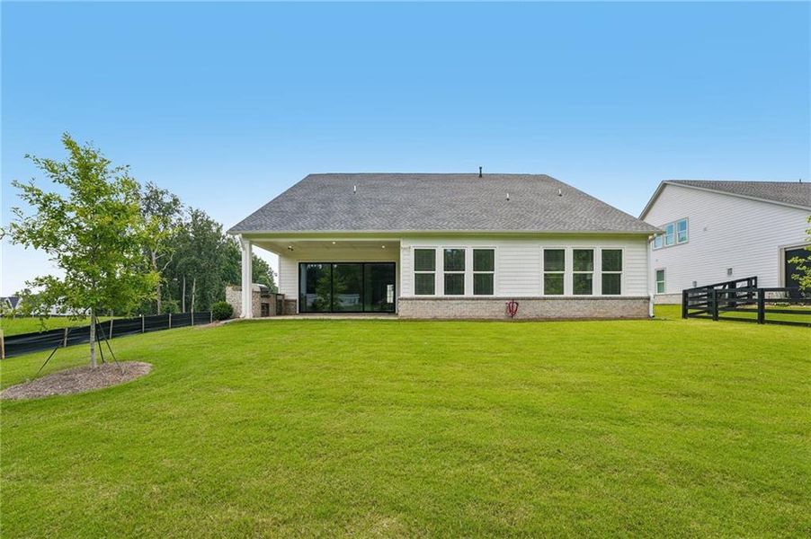 Exterior details and patio area of a home in , Cumming (Image 3).