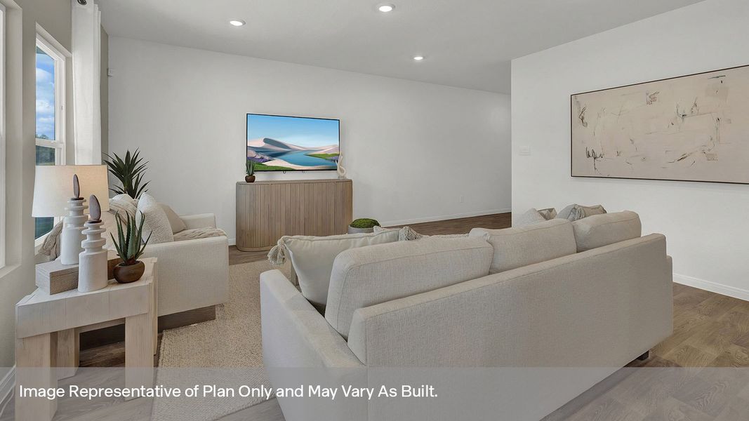 Representative furnished interior of a home built from the The Nicole by D.R. Horton in Trace, San Marcos (Image 9). Representative furnished interior of a home built from the The Nicole by D.R. Horton in Trace, San Marcos (Image 9).