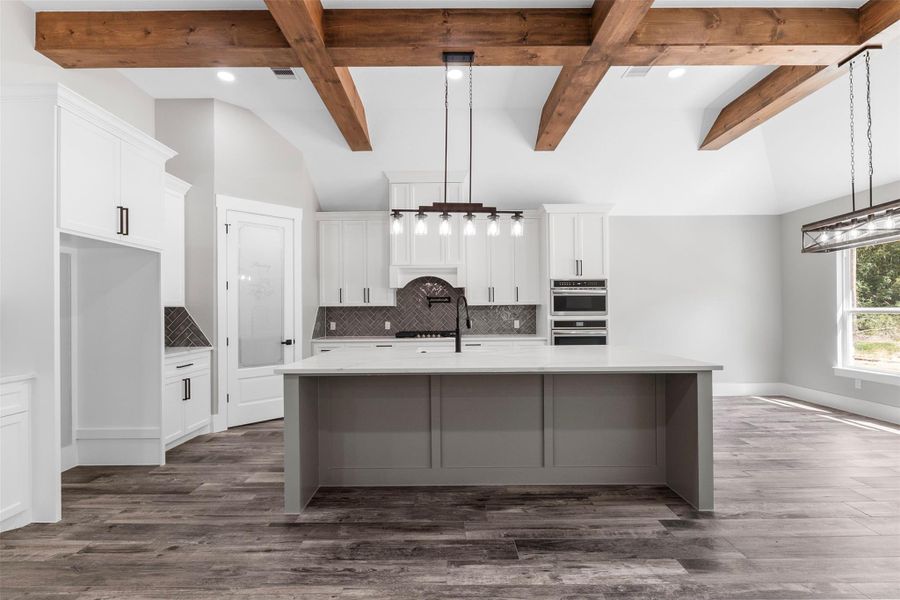 Furnished interior view inside a new home in , Cleveland (Image 11).