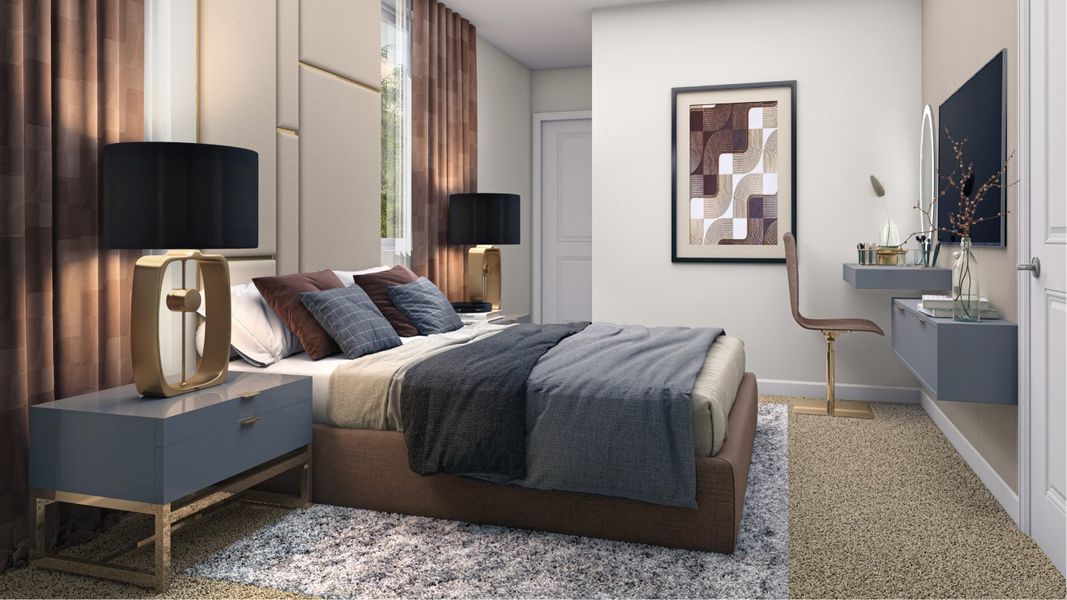 Water Lilly plan bedroom 3 Water Lilly plan bedroom 3