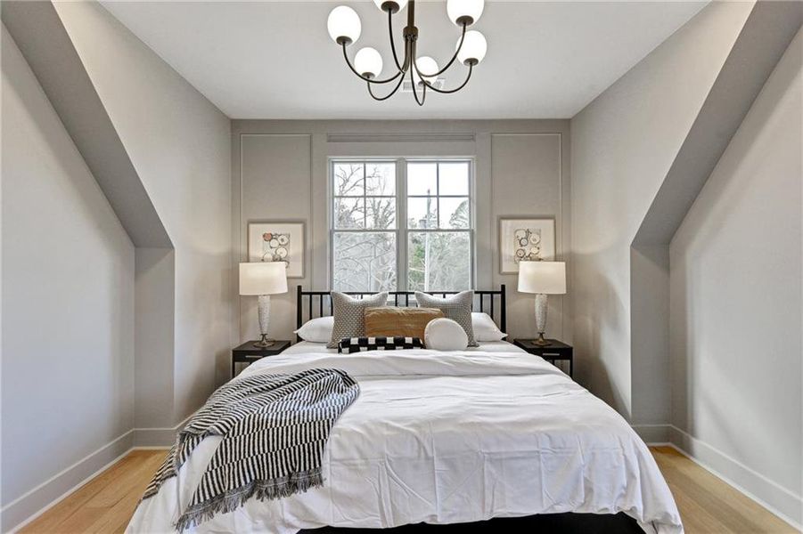 Furnished interior view inside a new home in , Gainesville (Image 18).