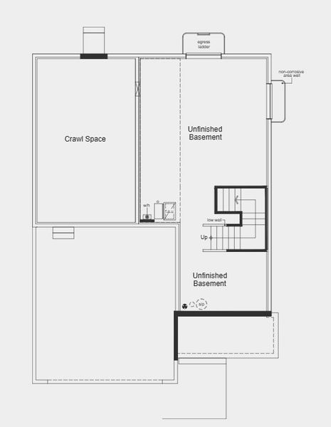 2D floor plan layout for the Plan 2193 by KB Home in Murphy Creek Reserve, Aurora, CO (Image 11).