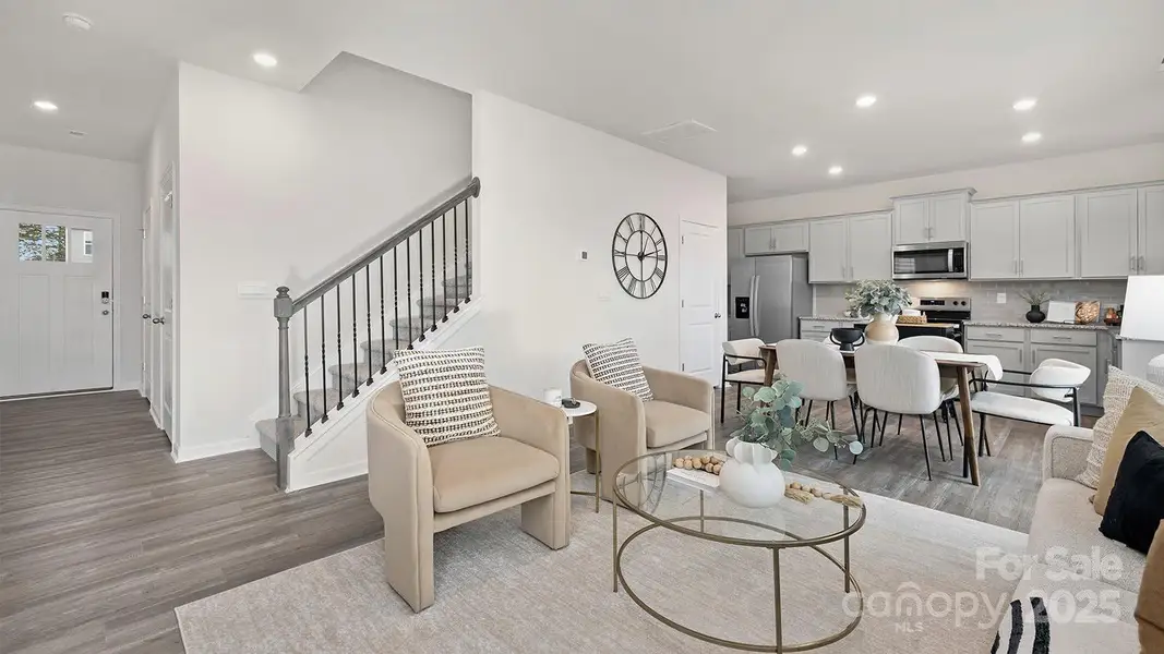 Furnished interior view inside a new home in Zion Springs, Hickory (Image 11).