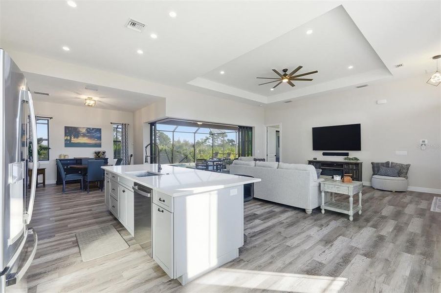 Furnished interior view inside a new home in , Placida (Image 35). Furnished interior view inside a new home in , Placida (Image 35).