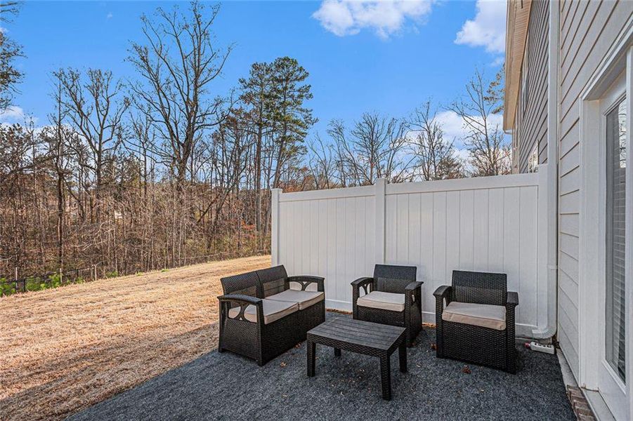 Furnished interior view inside a new home in , Lawrenceville (Image 9). Furnished interior view inside a new home in , Lawrenceville (Image 9).