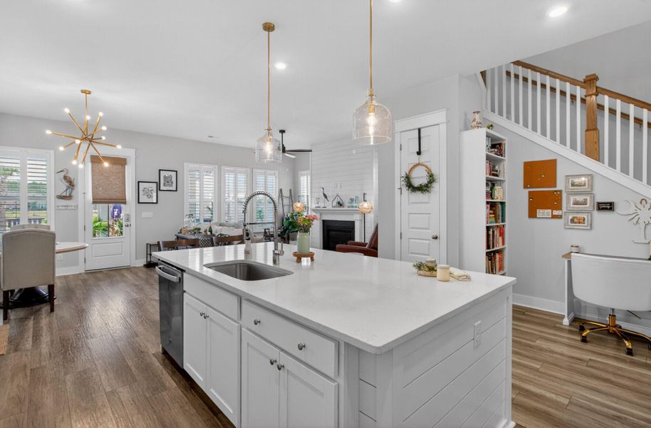 Furnished interior view inside a new home in Carnes Crossroads, Summerville (Image 5).