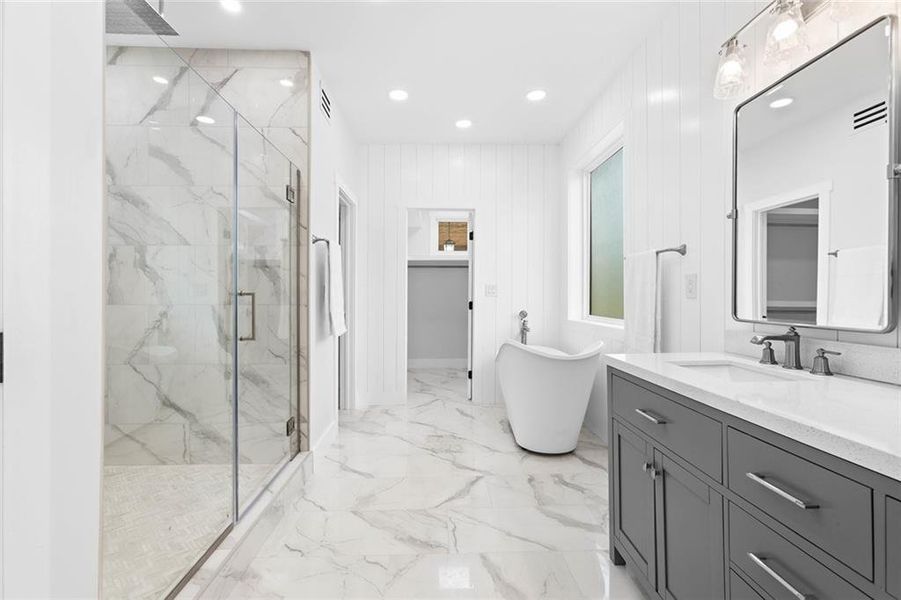 Furnished interior view inside a new home in , Canton (Image 16).