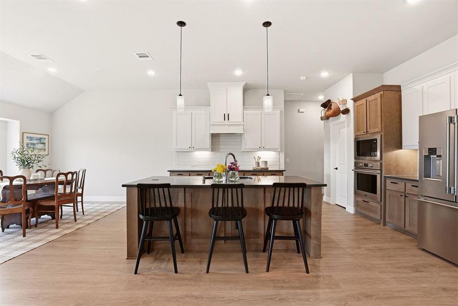 Furnished interior view inside a new home in Hayes Crossing, Midlothian (Image 25).
