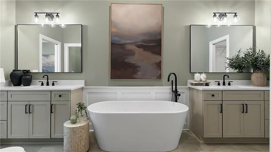 Furnished interior view inside a new home in , Waleska (Image 15).