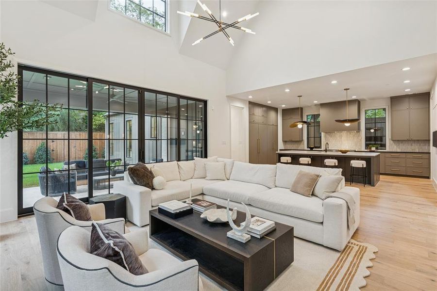 Furnished interior view inside a new home in , Dallas (Image 12). Furnished interior view inside a new home in , Dallas (Image 12).