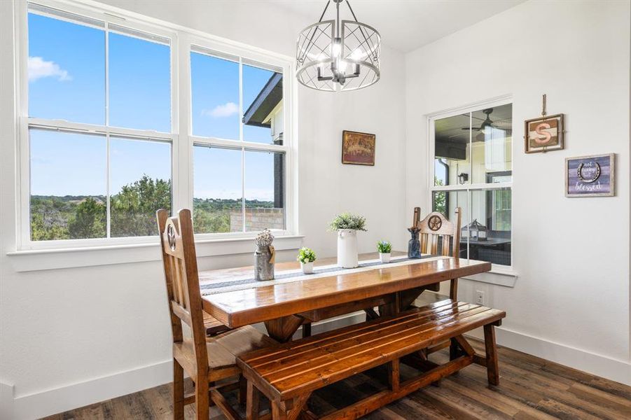 Furnished interior view inside a new home in , Bluff Dale (Image 24).