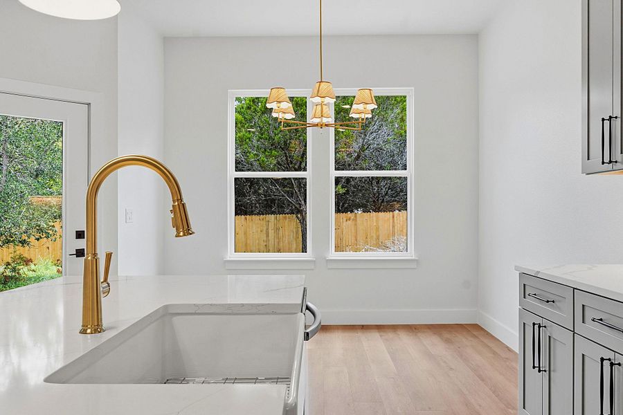 Close-up of interior finishes inside a home in , Wimberley (Image 14).