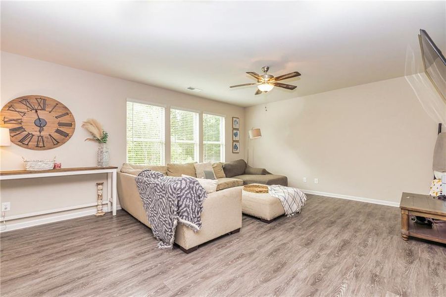 Furnished interior view inside a new home in Vineyard Park, Griffin (Image 14). Furnished interior view inside a new home in Vineyard Park, Griffin (Image 14).