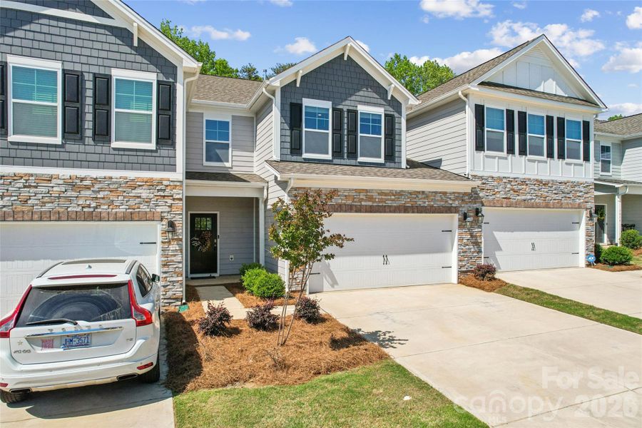Front exterior of a new home in , Sherrills Ford, NC, highlighting curb appeal (Image 19).