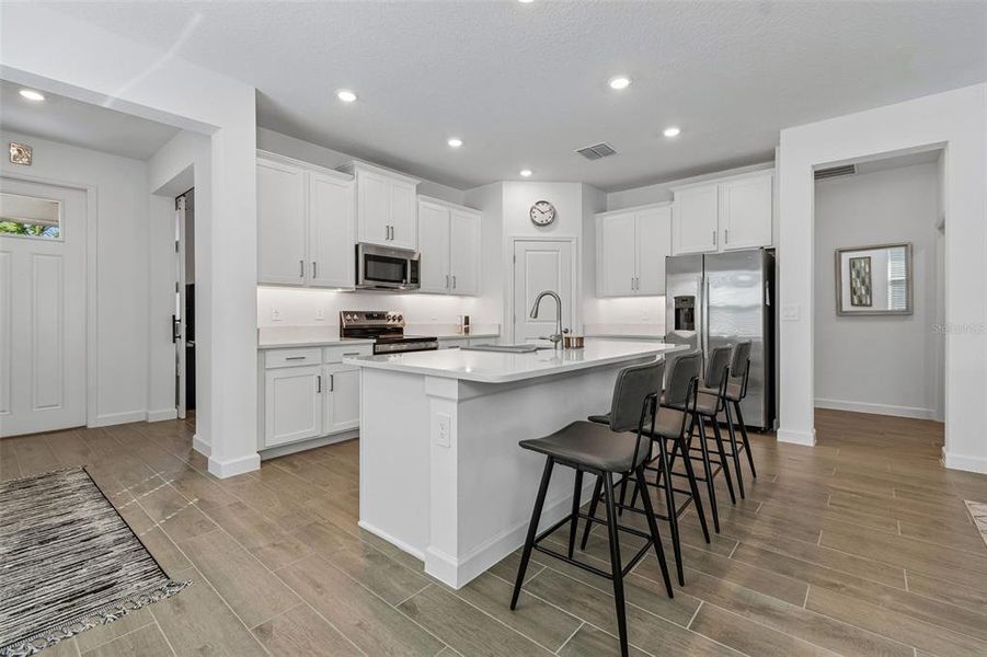 Furnished interior view inside a new home in Mirada Active Adult, San Antonio (Image 5).