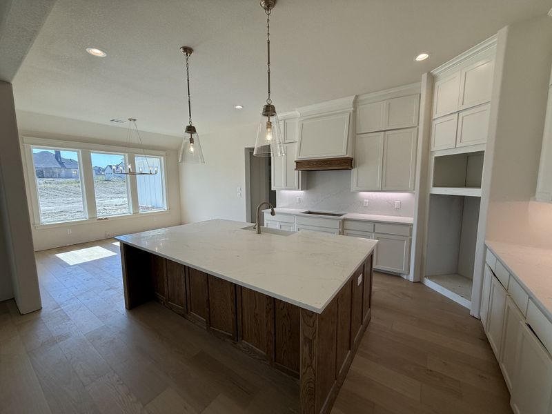 Furnished interior view inside a new home in Aledo Heights - Aledo ISD, Aledo (Image 6).